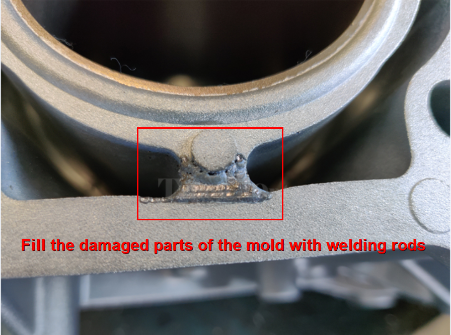 repair the mode with rod