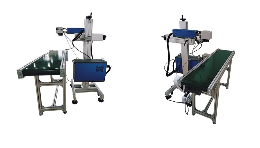flying fiber laser marking machine